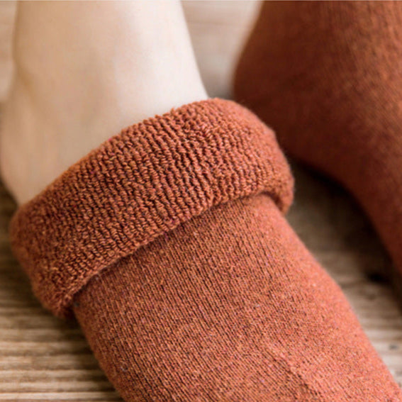 Cozy winter socks