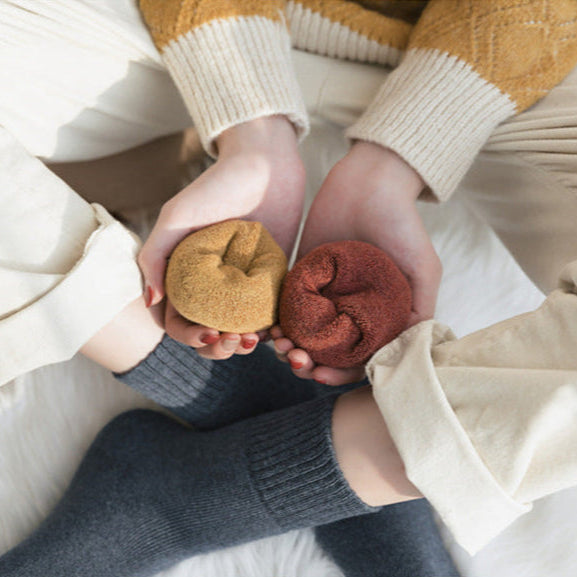 Cozy winter socks