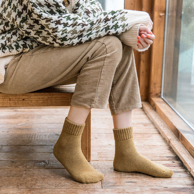 Cozy winter socks